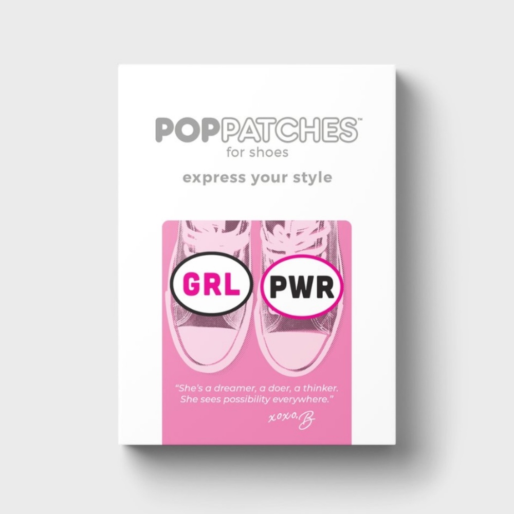 GIRL POWER Clip-On Shoe Accessory - Picture 5 of 7